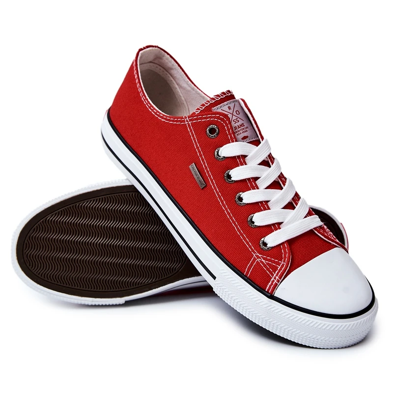 Baskets Classiques Homme Cross Jeans JJ1R4002C Rouge – Image 6