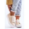 Baskets Confortables Sur La Plateforme Lee Cooper LCW-23-31-1808L Beige