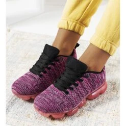 Baskets De Sport Anya Rose Chiné Le Noir