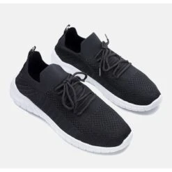 Baskets De Sport Homme Noires Houz Le Noir