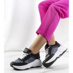 Baskets De Sport Milan Noires Le Noir