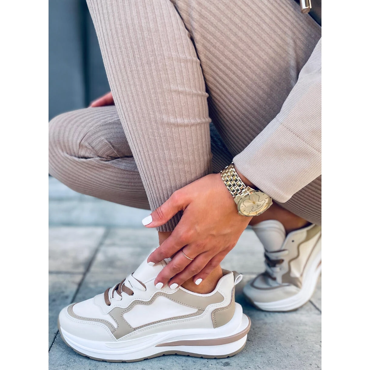 Baskets Ekani Beiges â Image 5