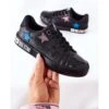 Baskets En Cuir Pour Enfants Big Star II374031 Noir ['le Noir'] Le Noir