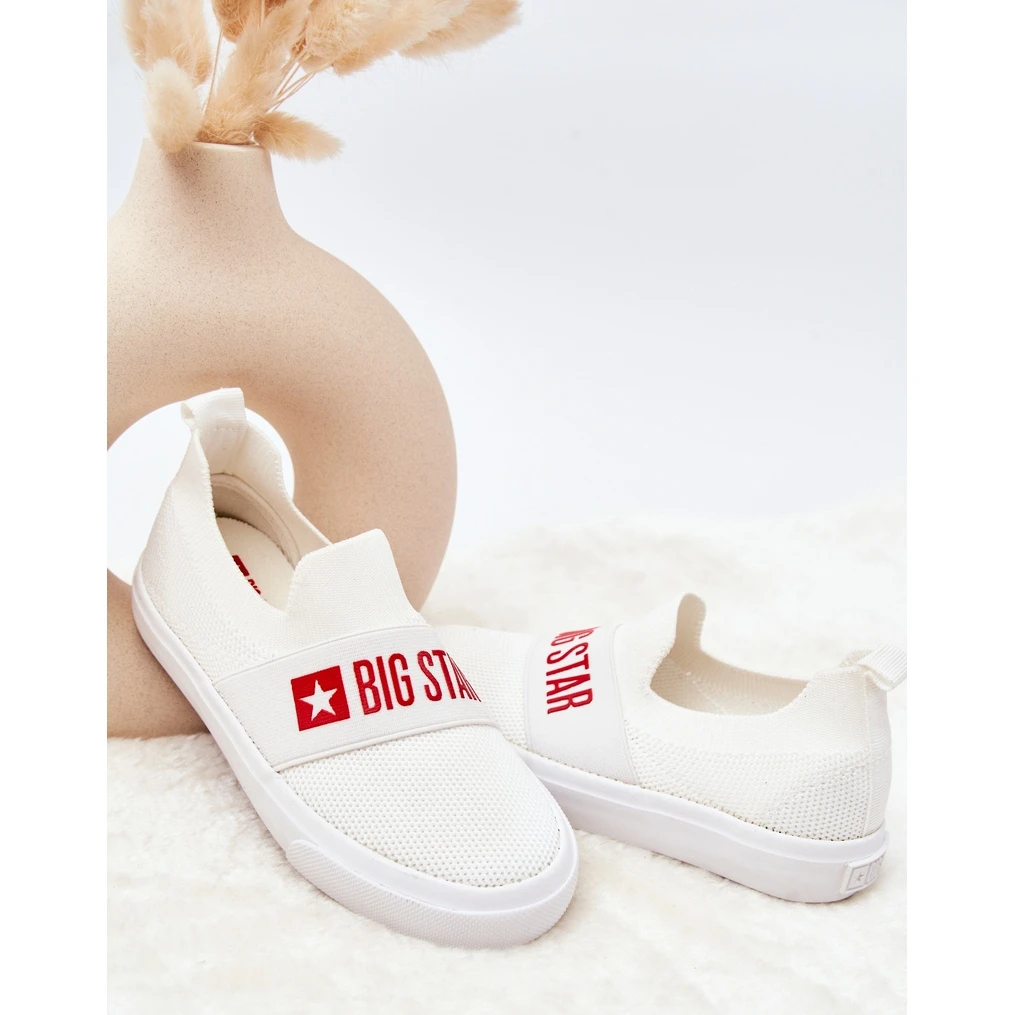 Baskets Enfant Big Star JJ374029 Blanc Blanche – Image 2