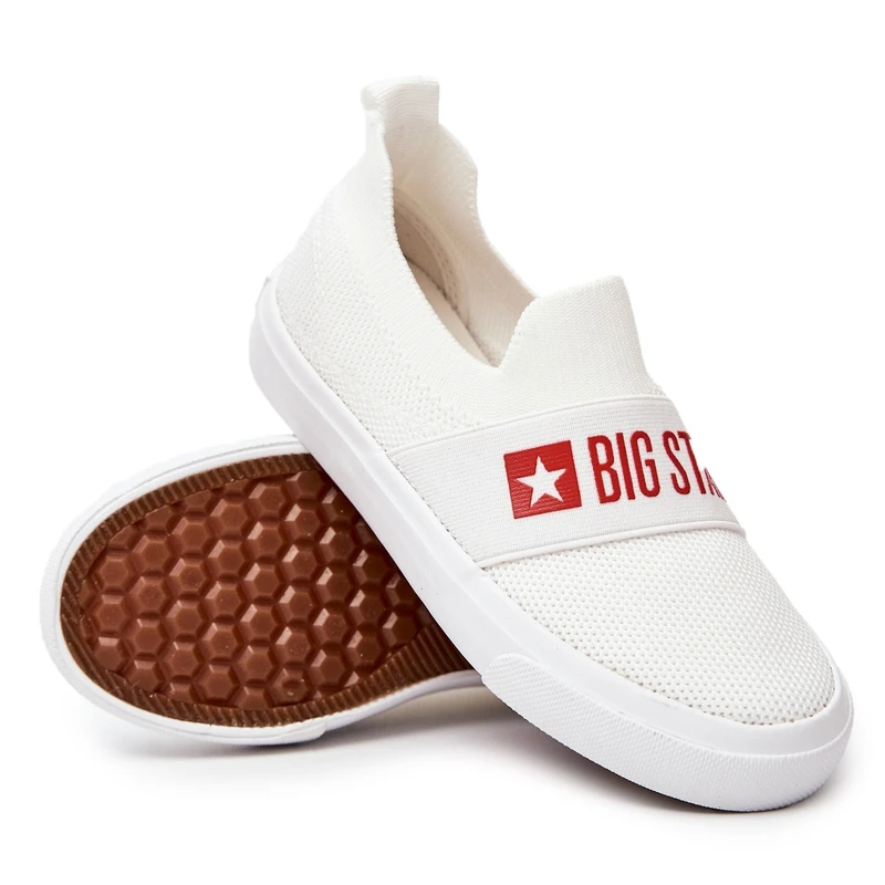 Baskets Enfant Big Star JJ374029 Blanc Blanche – Image 3