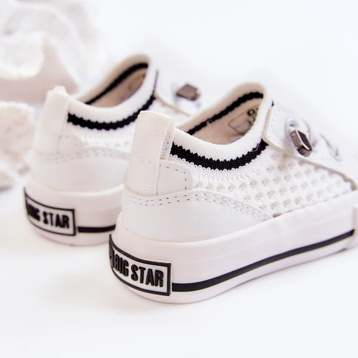 Baskets Enfant Big Star JJ374394 Blanc Blanche – Image 14