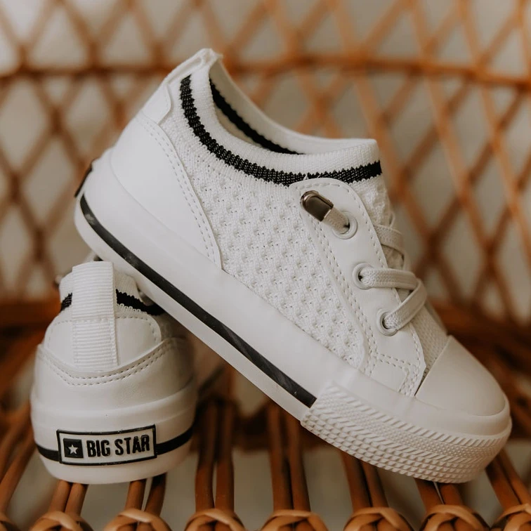 Baskets Enfant Big Star JJ374394 Blanc Blanche – Image 5