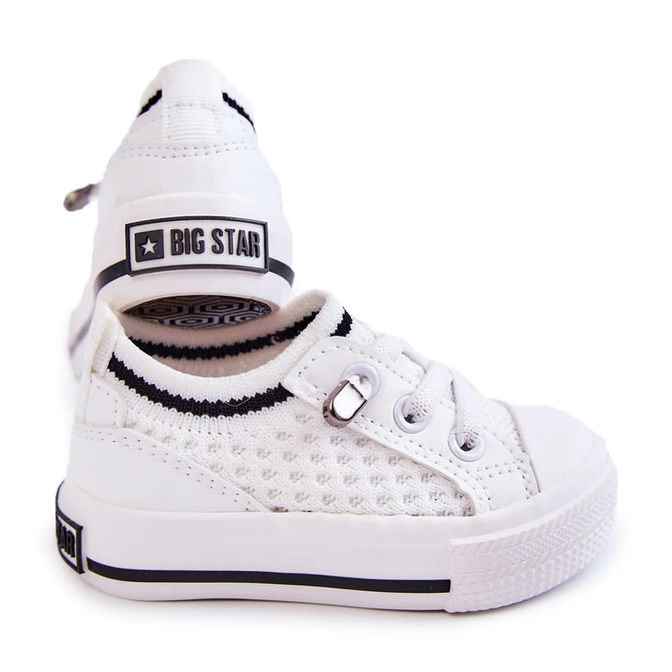 Baskets Enfant Big Star JJ374394 Blanc Blanche – Image 8
