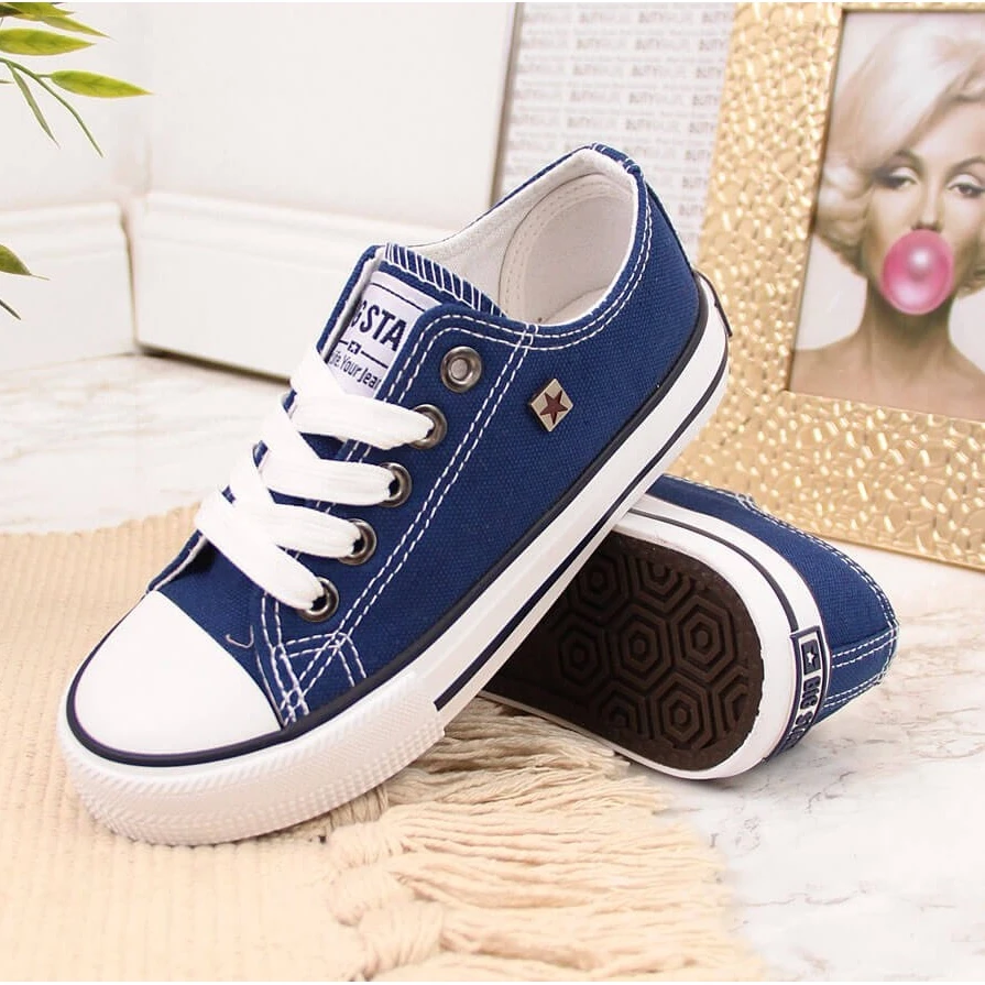 Baskets Enfant Bleu Marine Big Star FF374202 – Image 3