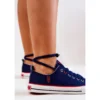 Baskets Femme Big Star JJ274121 Bleu Marine