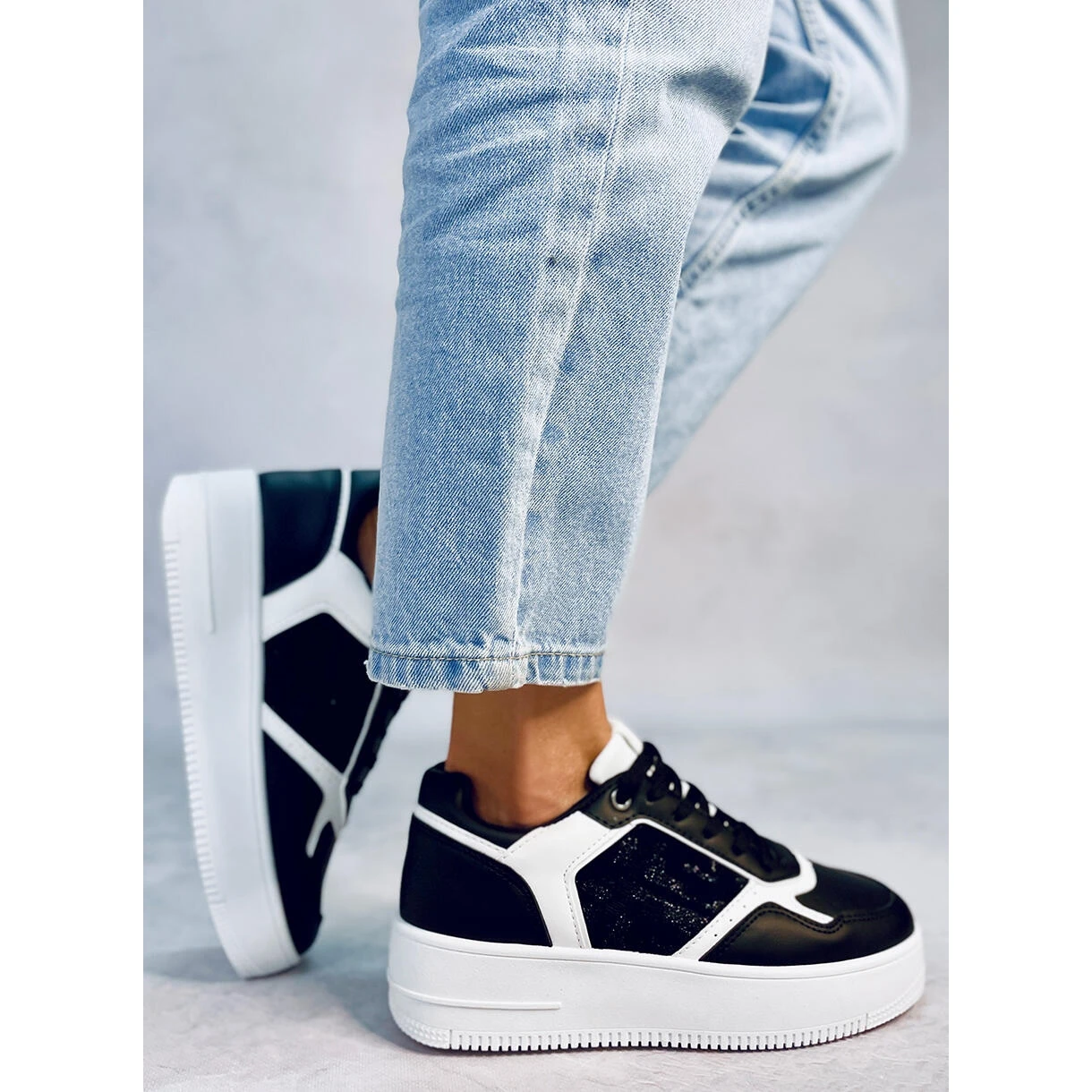 Baskets Femme Dixon Noires Le Noir – Image 2