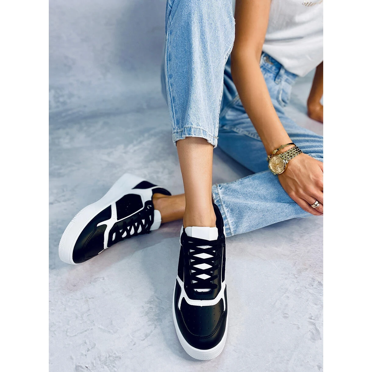 Baskets Femme Dixon Noires Le Noir – Image 4