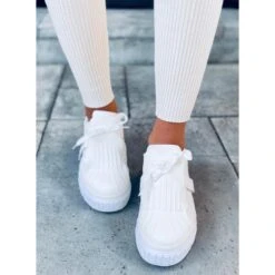 Baskets Femme Melbo Blanc Blanche