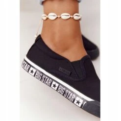 Baskets Femme Slip-on Big Star HH274012 Noir Le Noir