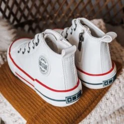 Baskets Hautes Enfant Big Star II374004 Blanc Blanche ['blanche']