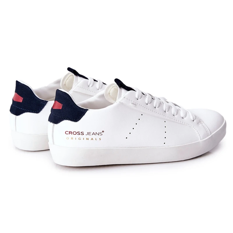 Baskets Homme Cross Jeans Blanc II1R4012C Blanche – Image 2