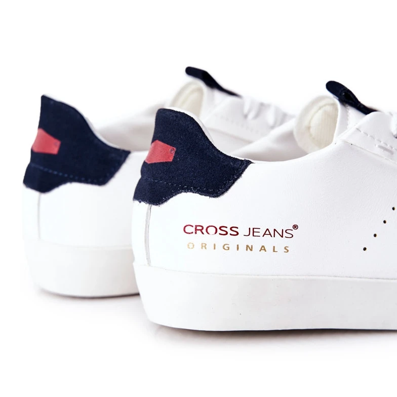Baskets Homme Cross Jeans Blanc II1R4012C Blanche – Image 4