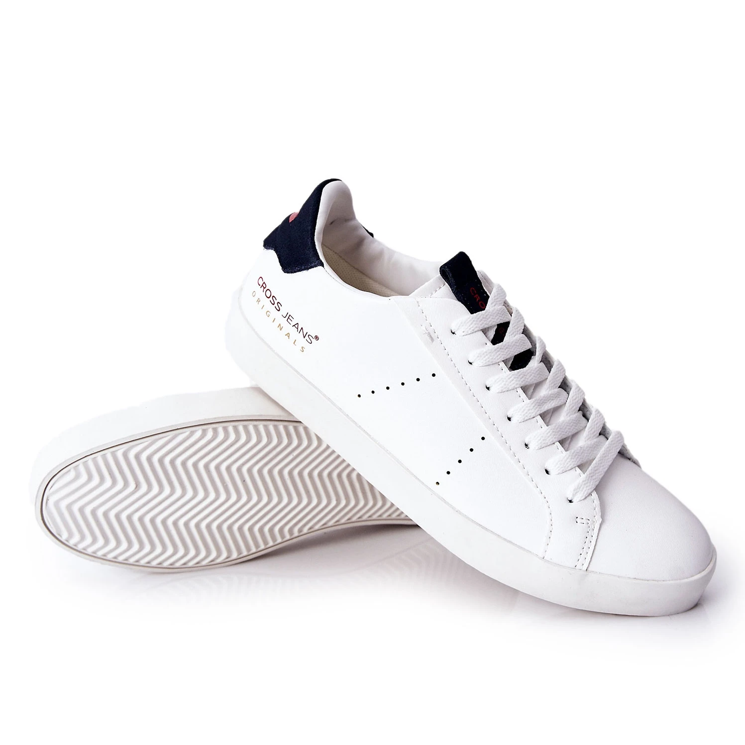 Baskets Homme Cross Jeans Blanc II1R4012C Blanche – Image 8