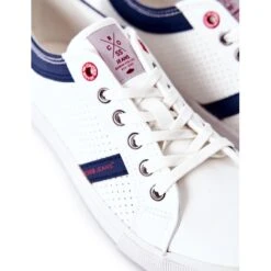 Baskets Homme Cross Jeans II1R4005C Blanc Blanche