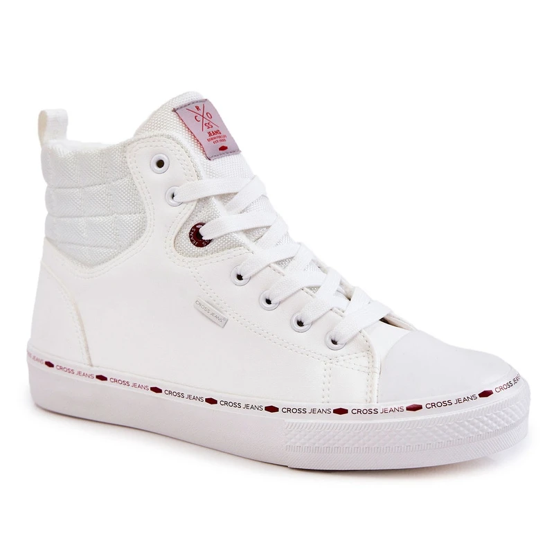 Baskets Homme High Insulated Cross Jeans KK1R4056C Blanc Blanche – Image 8