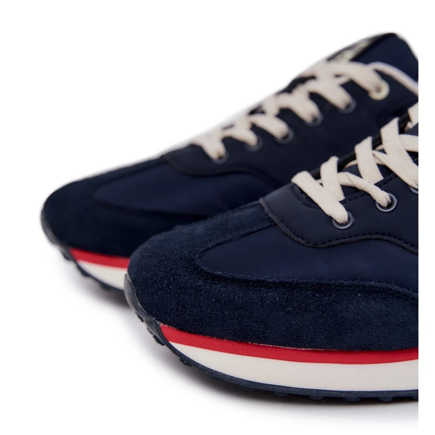 Baskets Homme Memory Foam Big Star JJ174296 Bleu Marine – Image 5