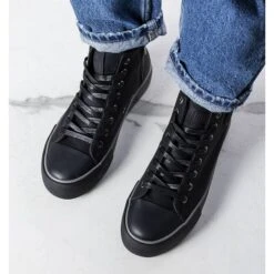 Baskets Isolées Noires Big Star KK274173 Le Noir