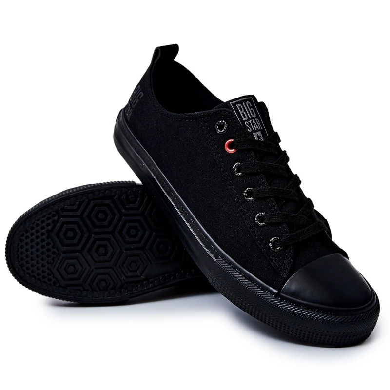 Baskets Matériel Homme Big Star JJ174003 Noir Le Noir – Image 4