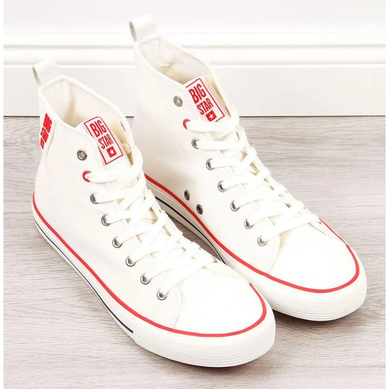 Baskets Montantes Big Star M JJ174066 Blanc Blanche – Image 2