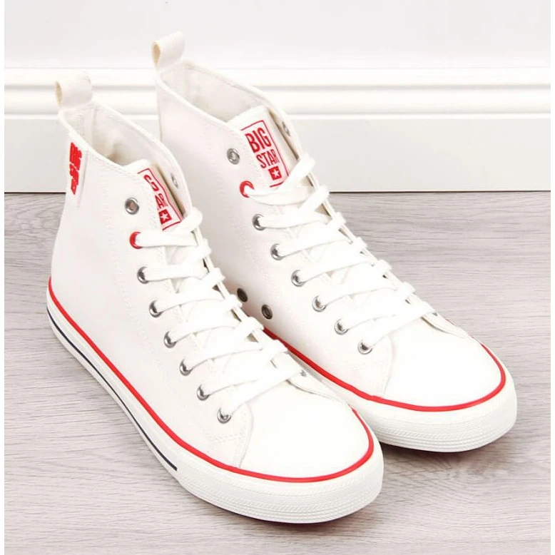 Baskets Montantes Big Star M JJ174071 Blanc Blanche – Image 2