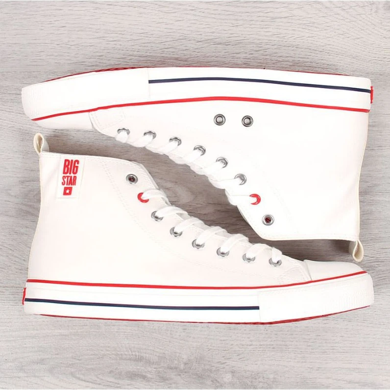 Baskets Montantes Big Star M JJ174071 Blanc Blanche – Image 3