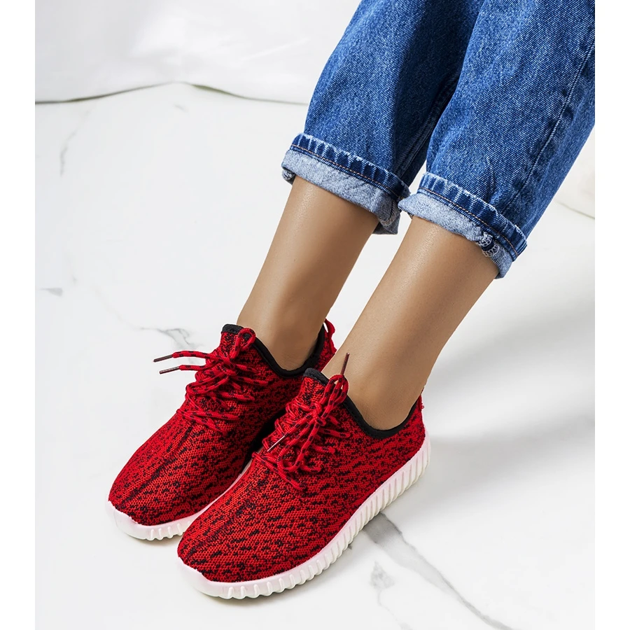 Baskets Mulder Rouges Le Noir