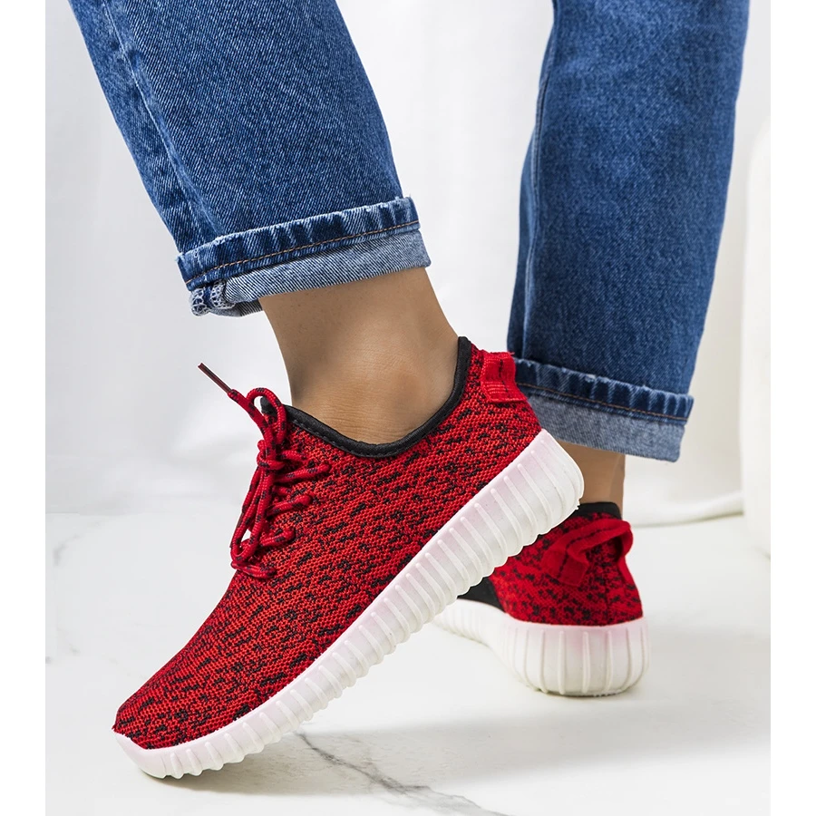 Baskets Mulder Rouges Le Noir – Image 2