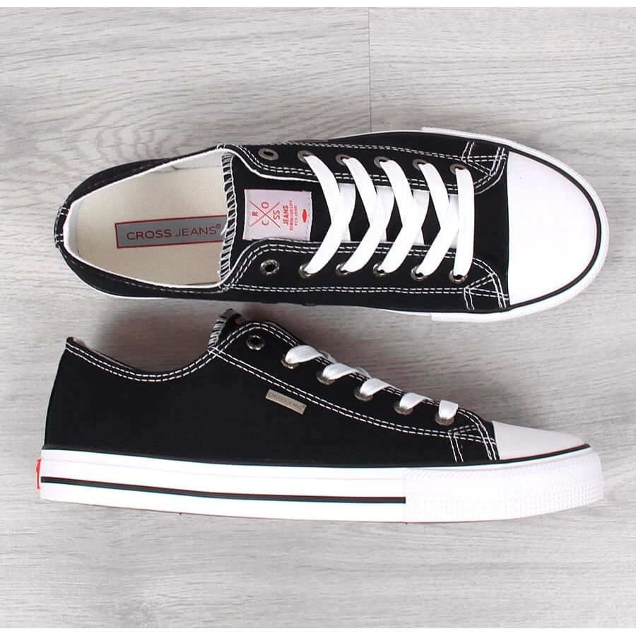 Baskets Noires Homme Cross Jeans JJ1R4003C Le Noir – Image 3
