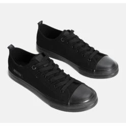 Baskets Noires Pour Hommes Big Star KK174007 Le Noir