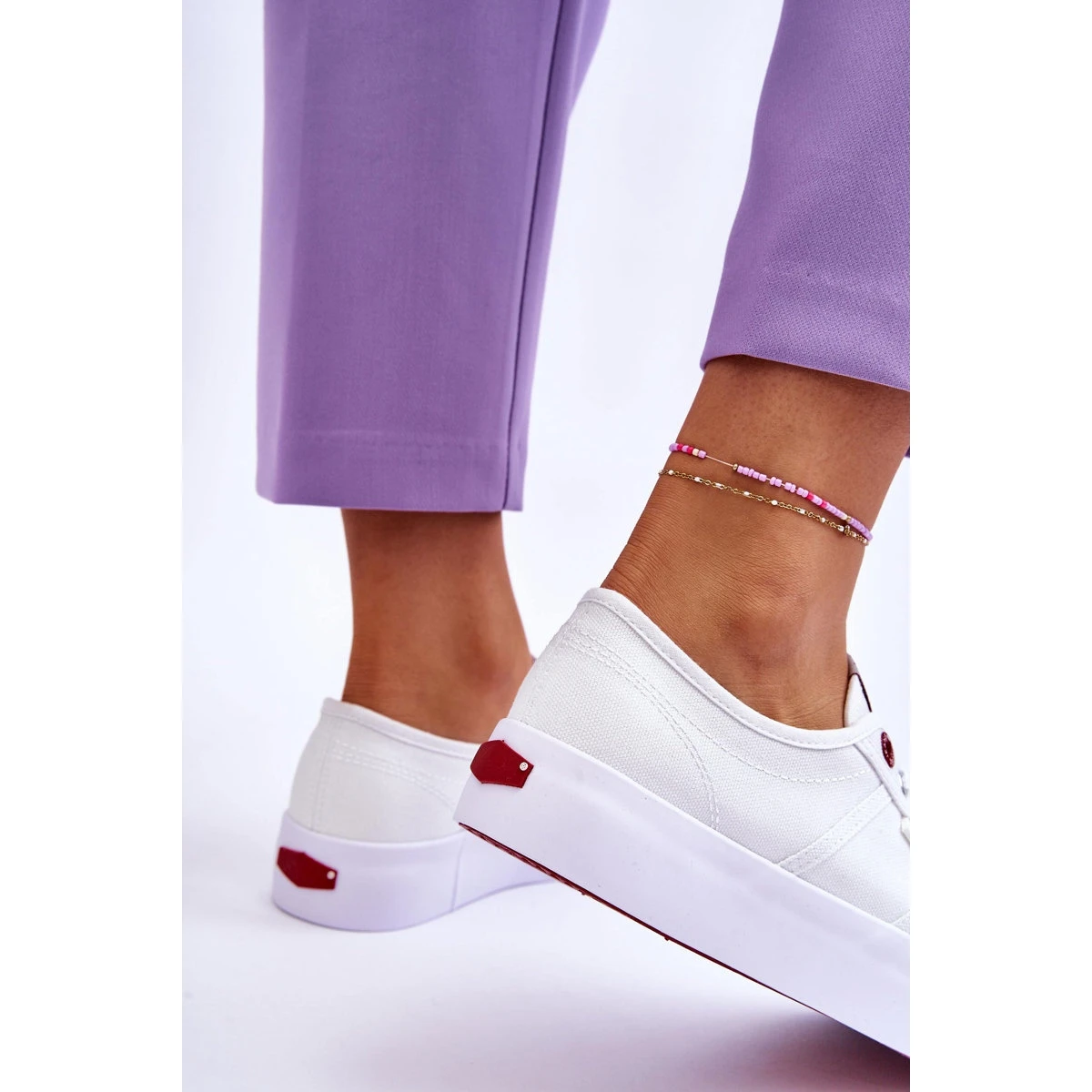 Baskets Plateforme Femme Cross Jeans LL2R4040 Blanc Blanche – Image 7