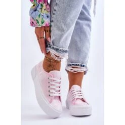 Baskets Plateforme Lee Cooper LCW-23-31-1781L Rose