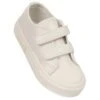 Baskets Pour Enfants En Cuir écologique Avec Velcro Blanc Big Star KK374093 Blanche