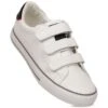 Baskets Pour Hommes En Cuir écologique Avec Velcro Blanc Big Star LL174632 Blanche