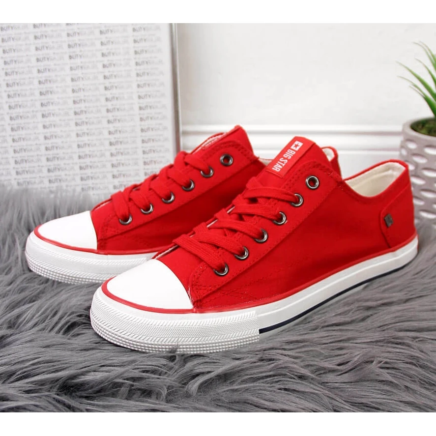 Baskets Rouges Basses Big Star Rouges DD274339 – Image 5