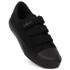 Baskets Velcro Noires Homme Big Star LL174631 Le Noir
