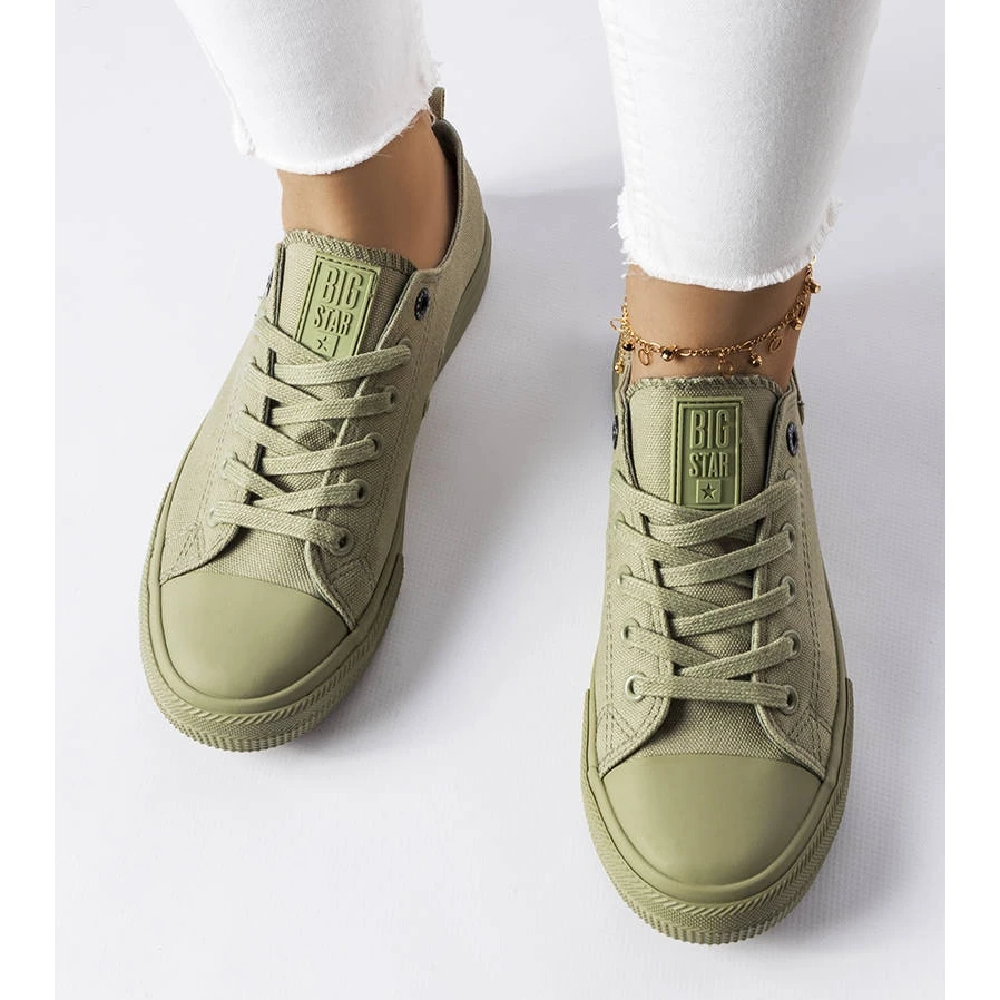 Baskets Vertes De Big Star LL274028 – Image 2