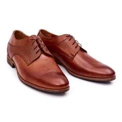 Bednarek Polish Shoes Chaussures Classiques Cuir Bednarek 806 Marron Brun
