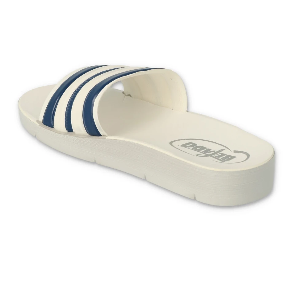 Befado Chaussures Pour Enfants 067Y003 Blanche Bleu Marin – Image 6