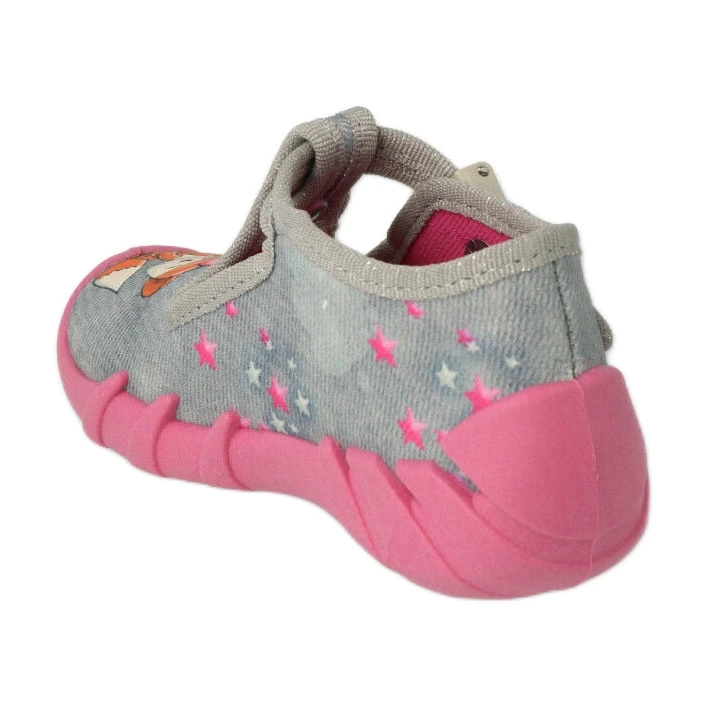 Befado Chaussures Pour Enfants 110P467 Rose Gris – Image 2