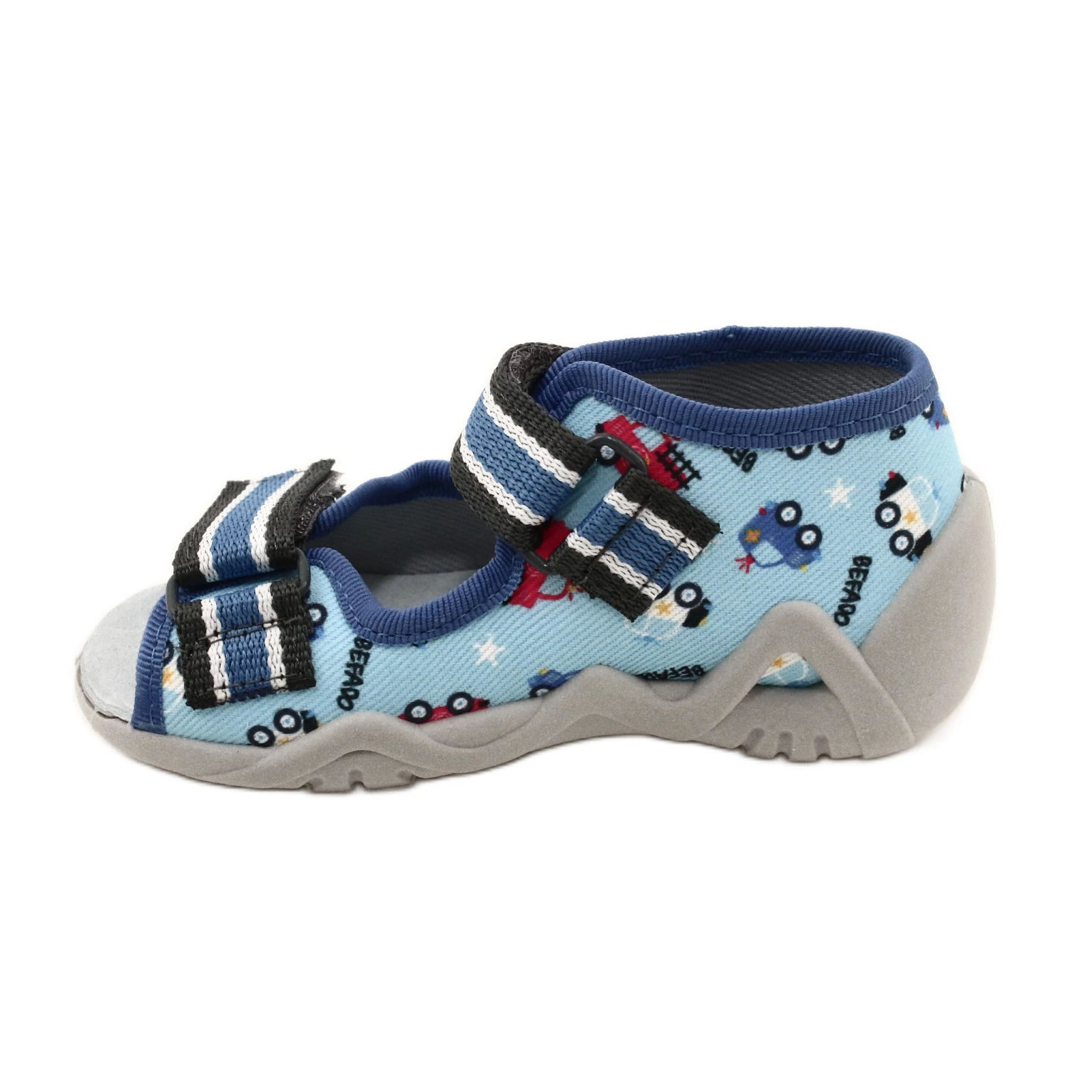 Befado Chaussures Pour Enfants Jaunes 350P036 Bleu – Image 3