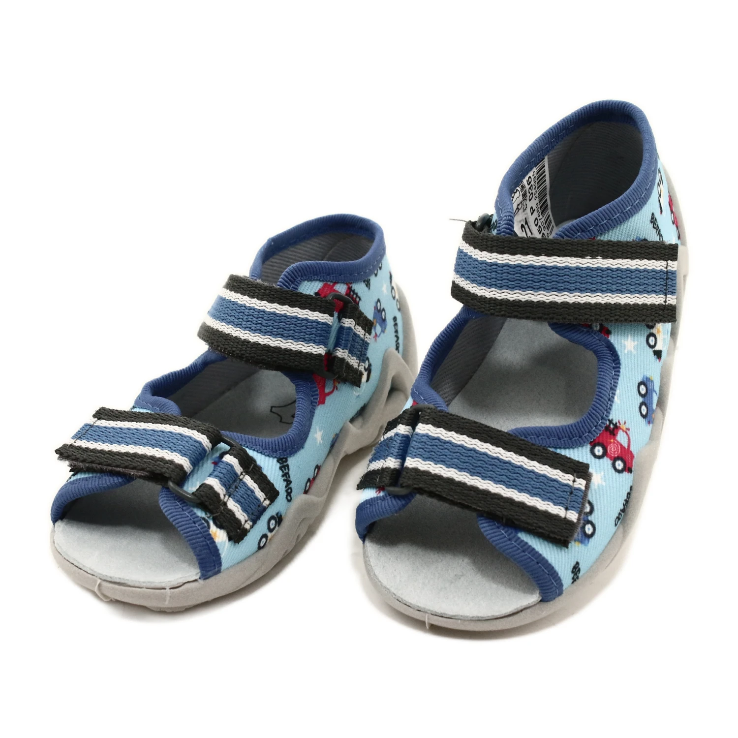 Befado Chaussures Pour Enfants Jaunes 350P036 Bleu – Image 4