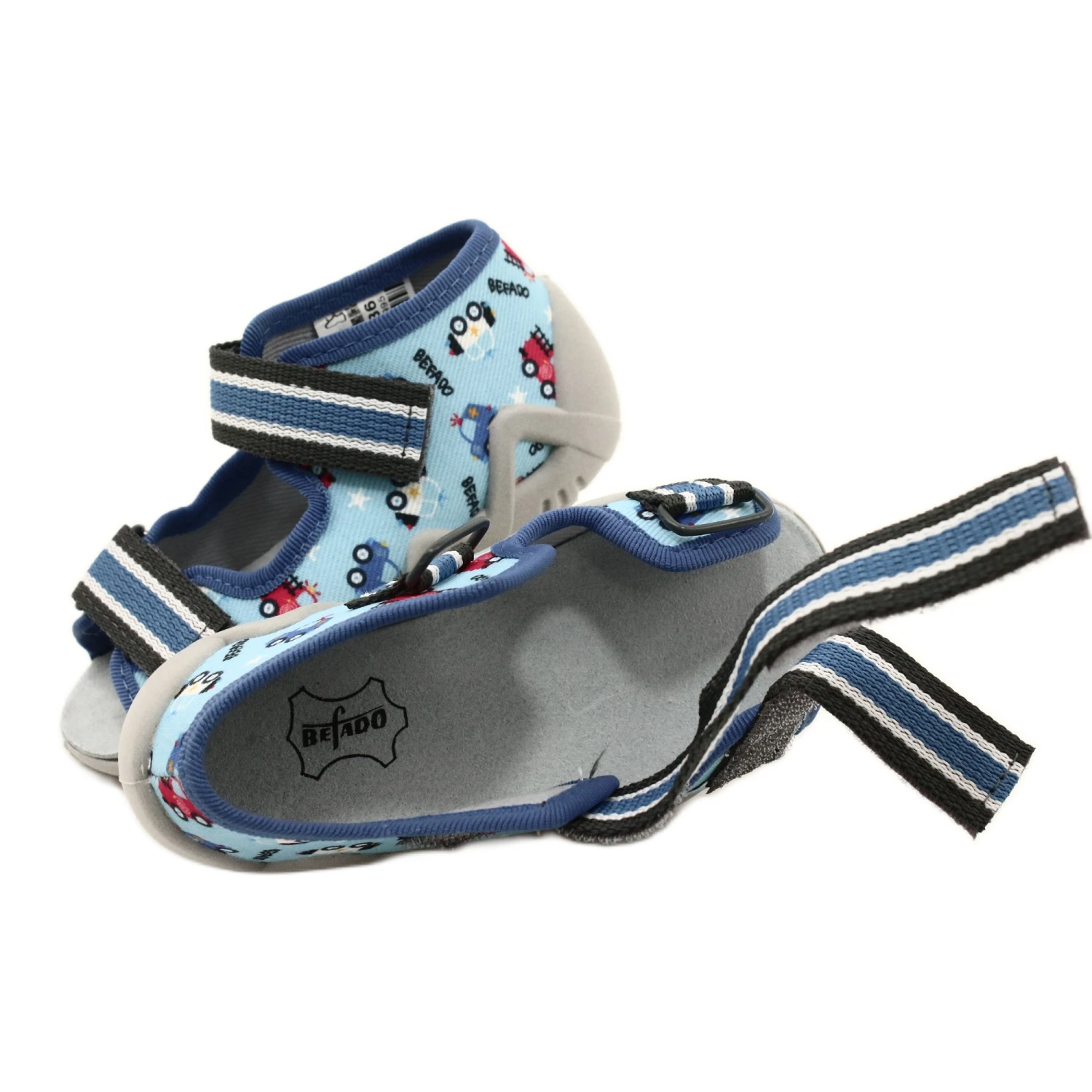 Befado Chaussures Pour Enfants Jaunes 350P036 Bleu – Image 7