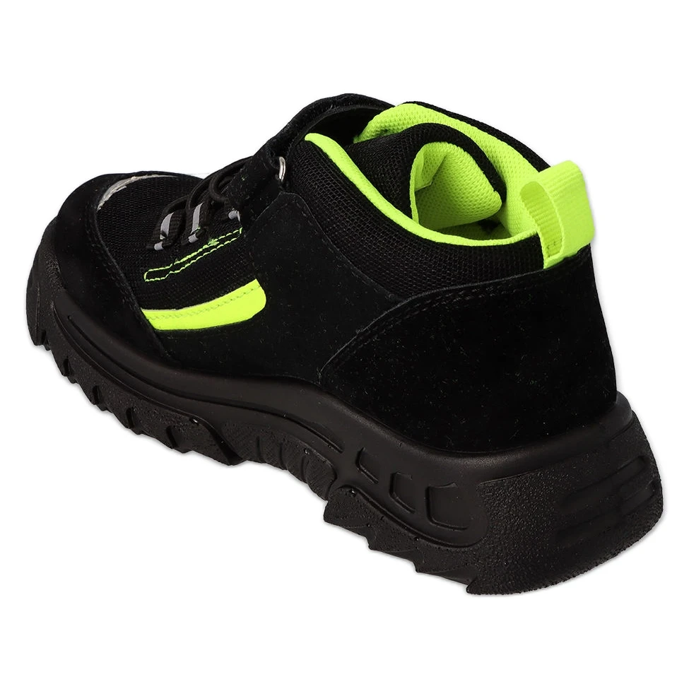 Befado Chaussures Pour Enfants Noir / Vert 515X004 Le Noir – Image 3