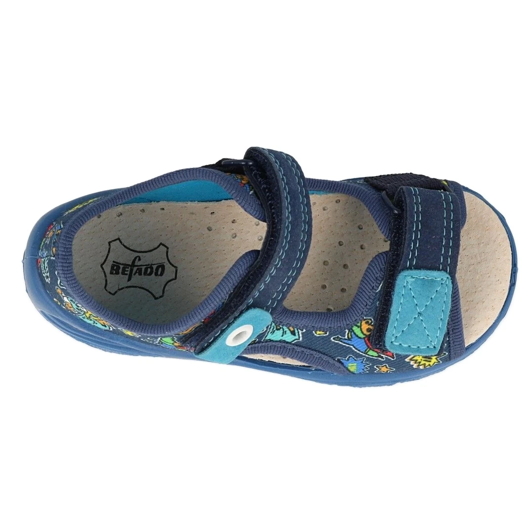 Befado Chaussures Pour Enfants Pu 065P168 Bleu