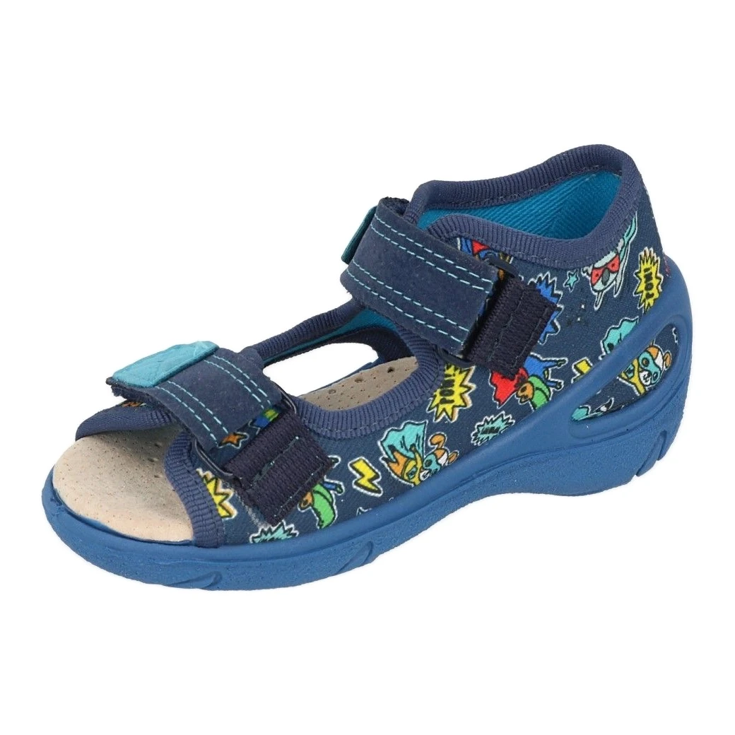 Befado Chaussures Pour Enfants Pu 065P168 Bleu – Image 2